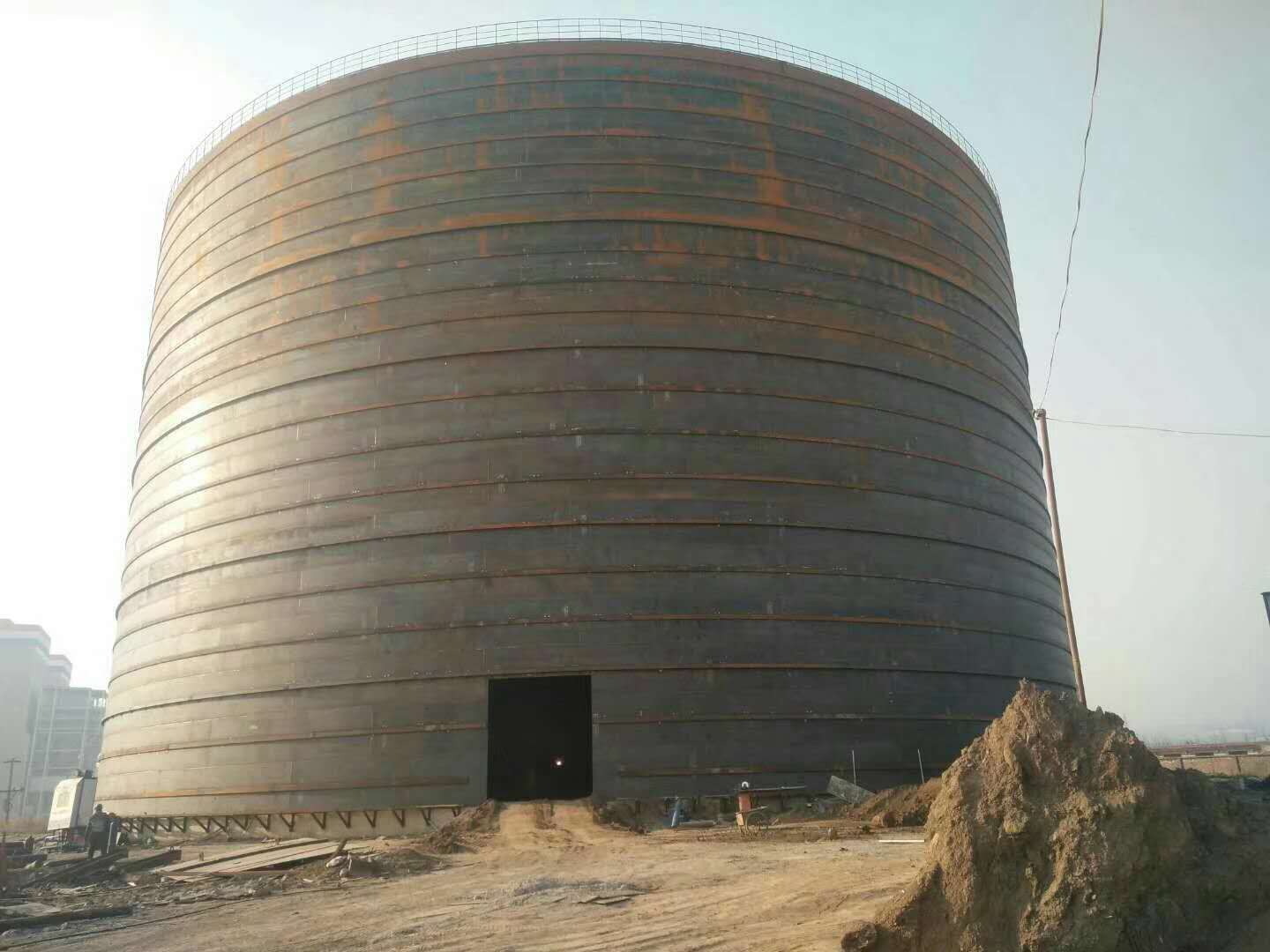 乐东承建大型钢板库的好处及原理