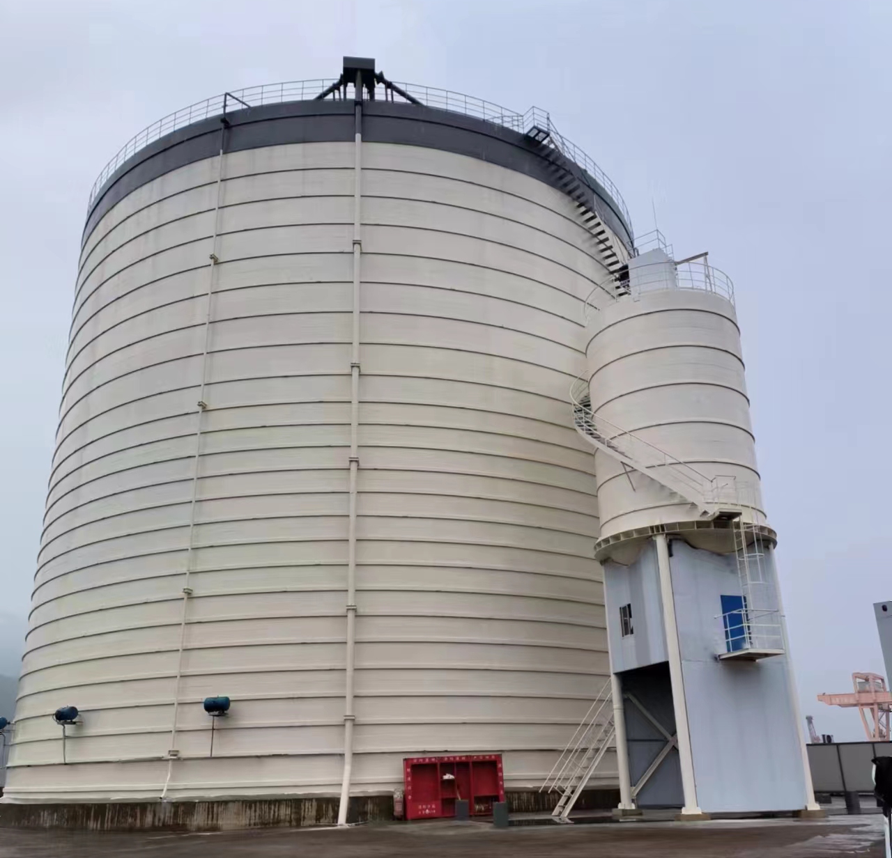 乐东10万吨水泥钢板库